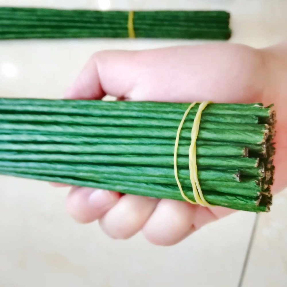 Florist Supply Bulk - 1mm 2/3/4/5mm 40/60cm Dark Green Wire