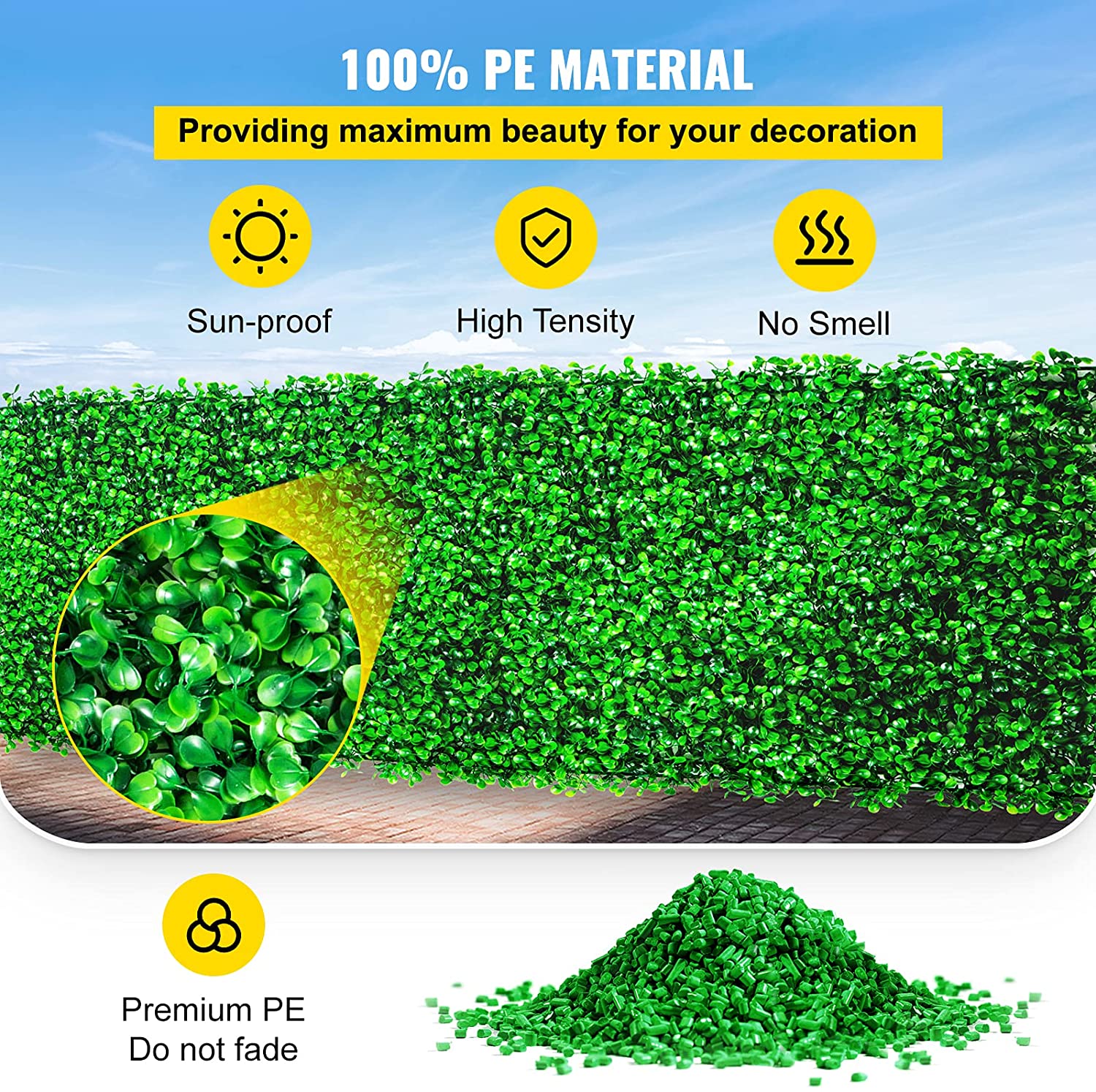 SucceBuy Artificial Plant Wall - Preserved Moss Sheet ulasan dan harga