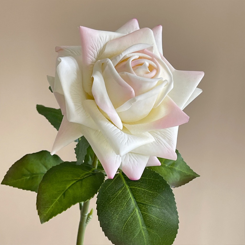 Realistic Rose Vivid Natural L - Florist Supply Bulk ulasan dan harga