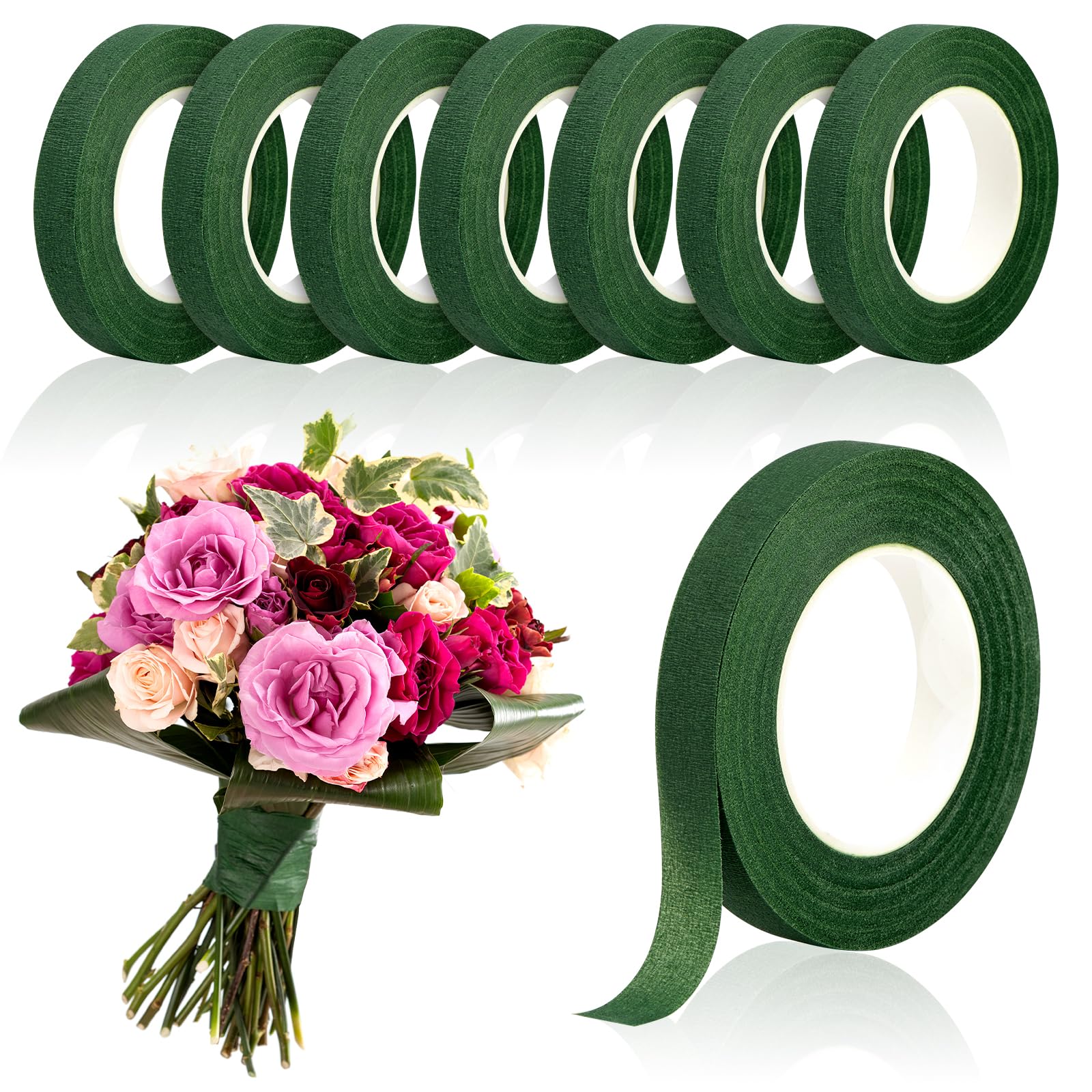 20Yards Green Bouquet Floral T - Florist Flower Supply ulasan dan harga