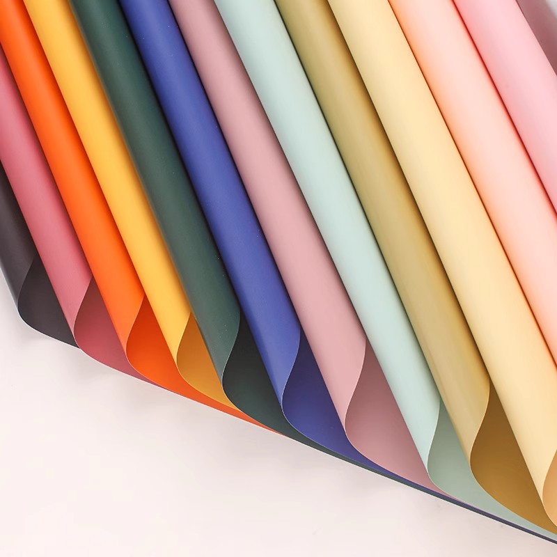 Korean Style Solid Color Paper - Florist Flower Supply ulasan dan harga