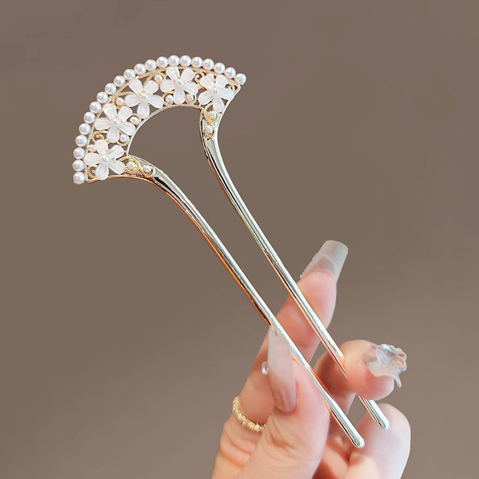 U Shaped Hair Stick Light Luxu - Supply Florist ulasan dan harga