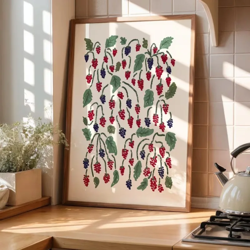 1pc frameless Canvas Painting  - Florist Supply Vases ulasan dan harga