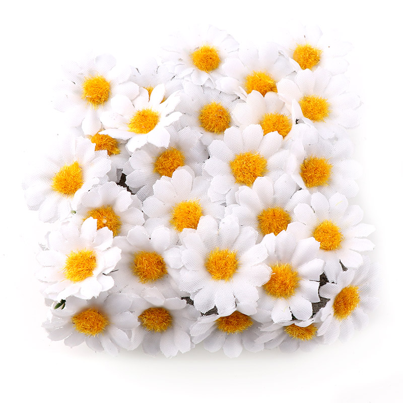 100PC/lot 2.5cm Mini Daisy Dec - Florist Supply Bulk ulasan dan harga