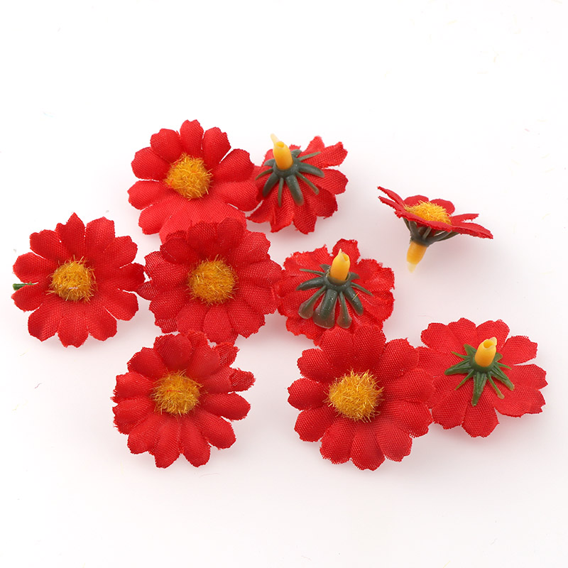 100PC/lot 2.5cm Mini Daisy Dec - Florist Supply Bulk ulasan dan harga