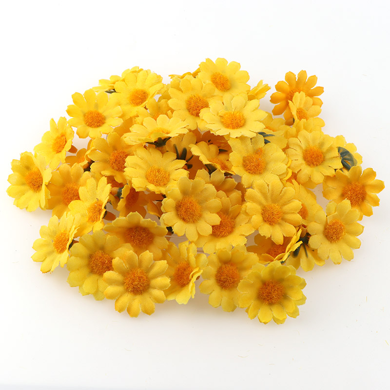 100PC/lot 2.5cm Mini Daisy Dec - Florist Supply Bulk ulasan dan harga