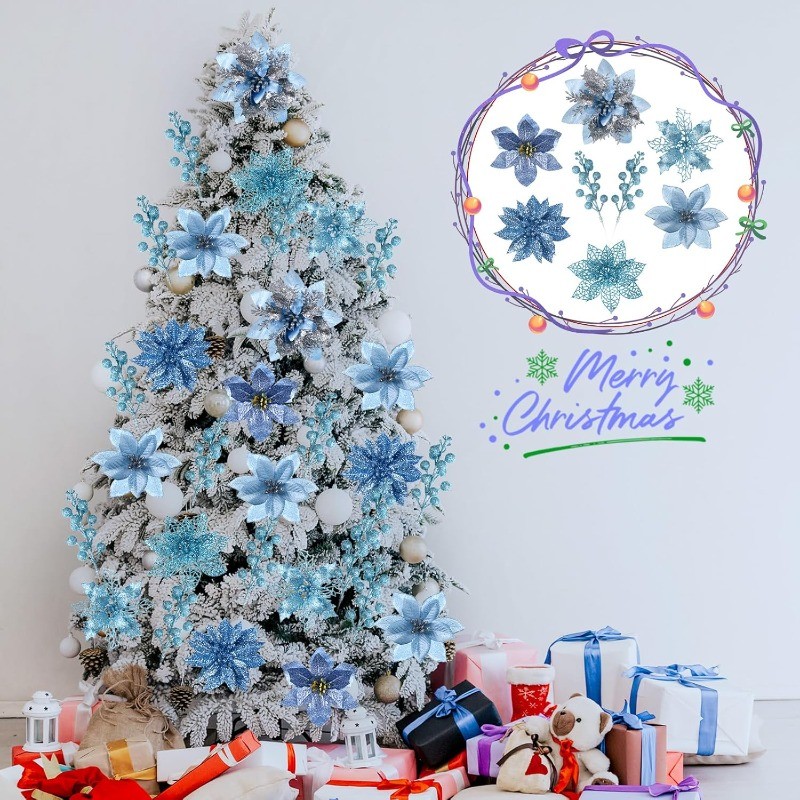 5Pcs Artificial Flowers Christ - Florist Supply Bulk ulasan dan harga