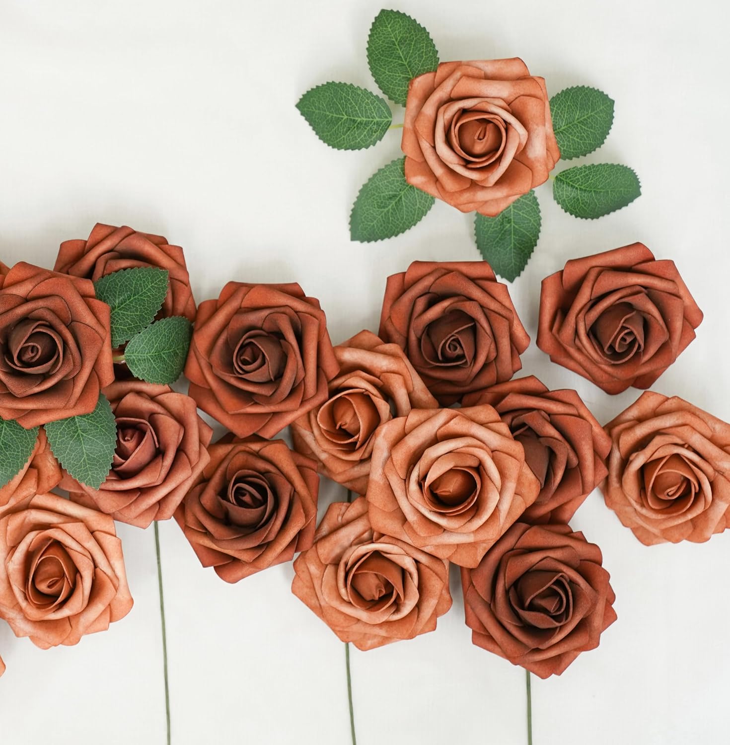 25pcs Artificial Rose for DIY  - Florist Supply Bulk ulasan dan harga