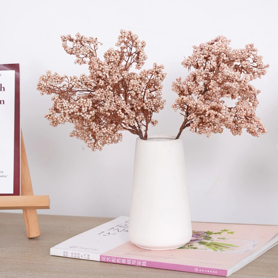 Artificial Flowers Plant Winte - Florist Supply Vases ulasan dan harga