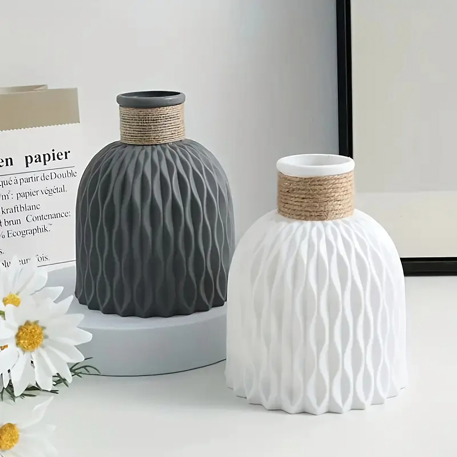 DIY Water Ripple Vase Silicone - Florist Supply Vases ulasan dan harga