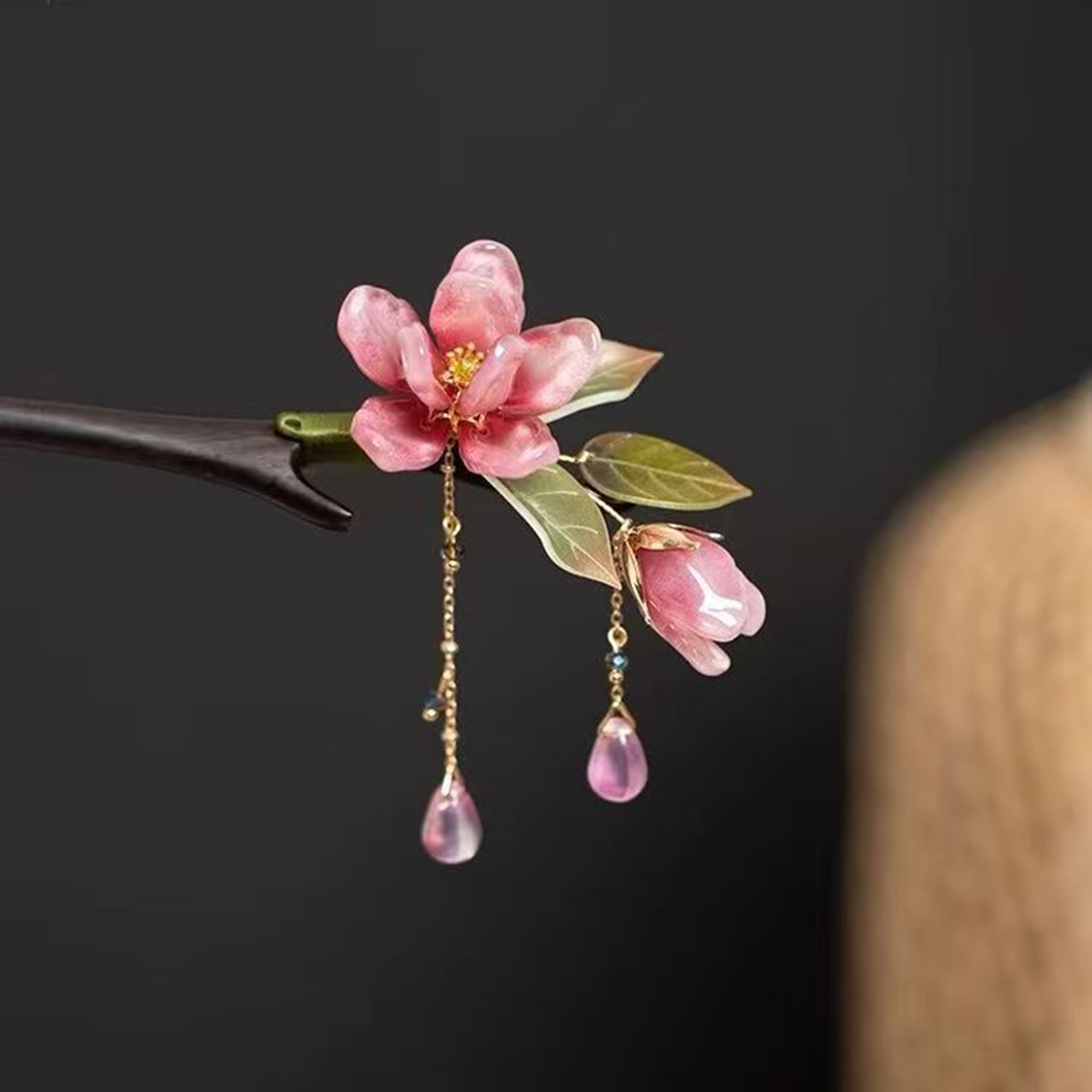 Floral Hair Stick Chinese Styl - Supply Florist ulasan dan harga